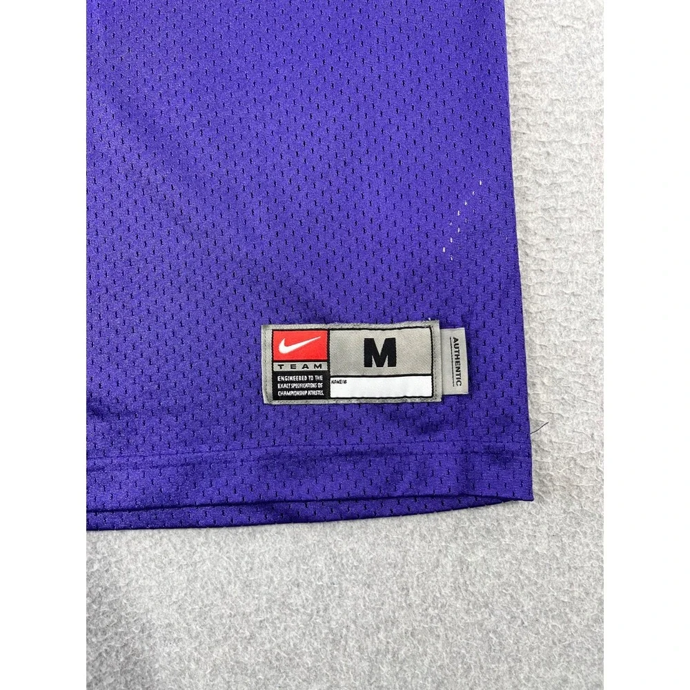 Vintage LSU Tigers Football Jersey Mens M Purple Mesh Y2K Nike Joe Burrow